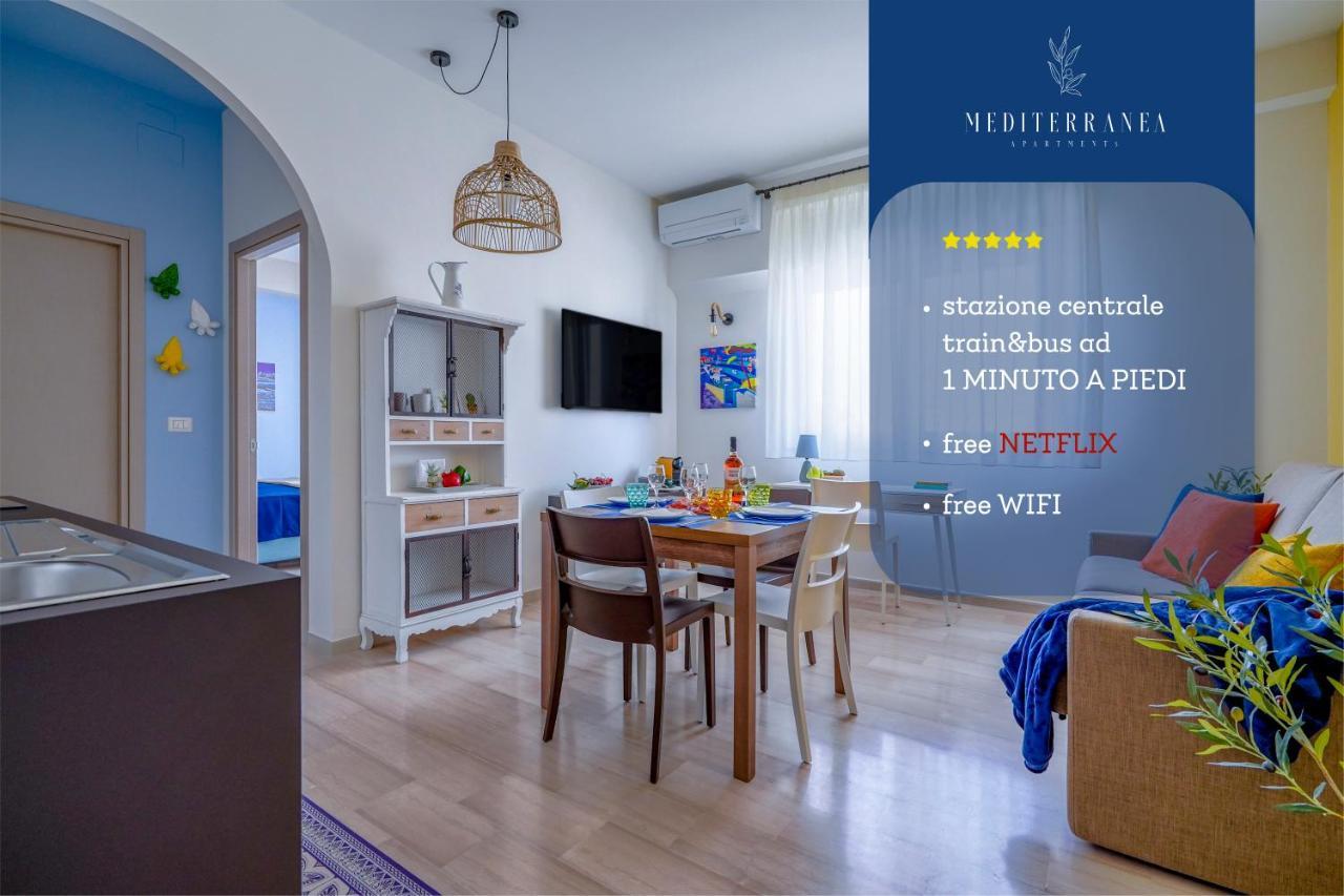 Mediterranea Apartment- Central Station - Free Wifi&Netflix Bari Exterior photo